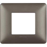 Rama Matix 2 Module Gri metalizat, Bticino