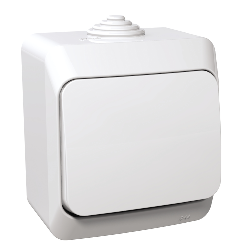 Intrerupator cap scara Cedar Plus alb 16AX, Schneider