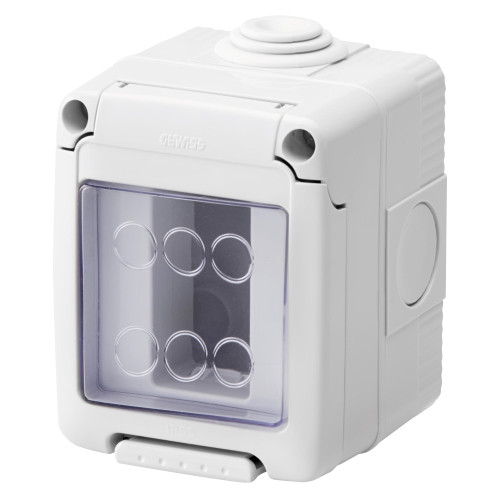 Doza System 1M suport cu capac, Gewiss