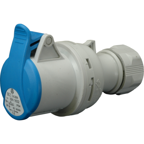 Priza Industriala pe calblu 3P 32A, Sez