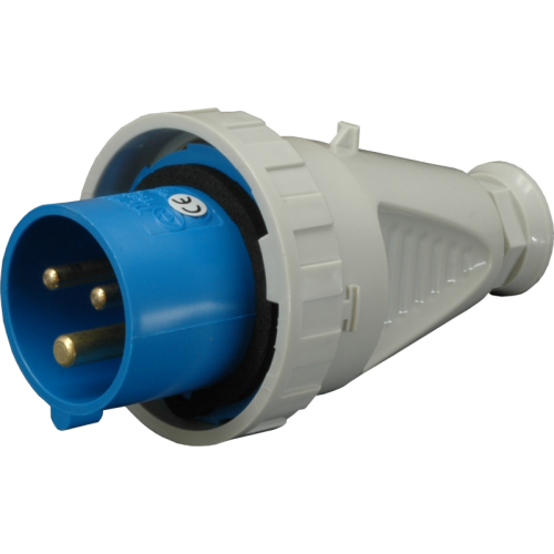 Fisa Industriala pe cablu 3P 32A IP67, Sez