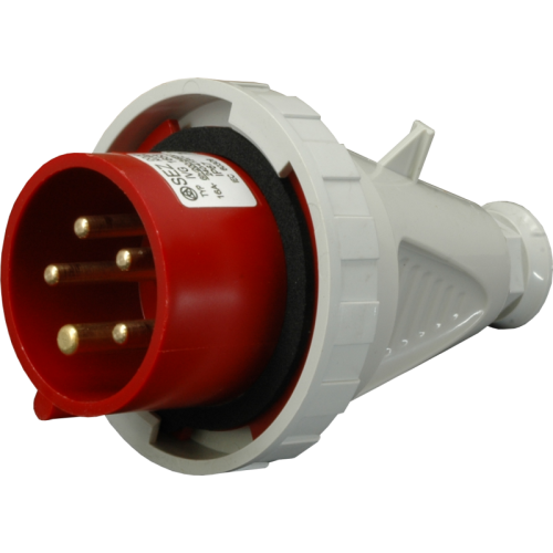 Fisa Industriala pe cablu 5P 32A IP67, Sez
