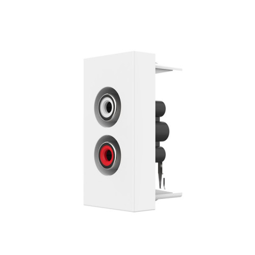 Priza audio RCA 1M alb, Livolo