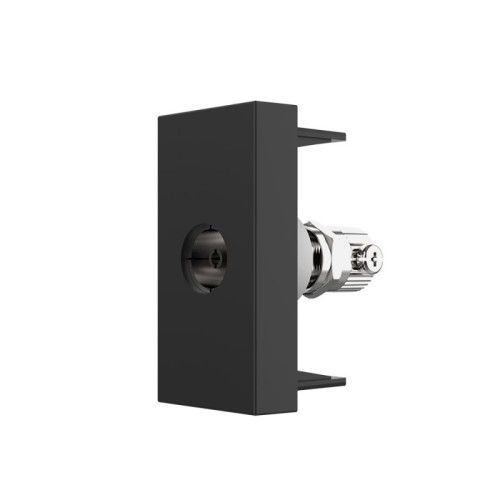 Priza TV 1M negru, Livolo
