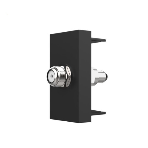 Priza TV satelit 1M negru, Livolo