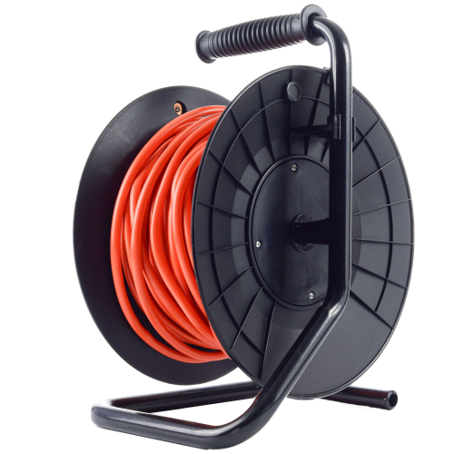 Derulator 27m 1P 3x1.5mm cu protectie copii, Lohuis