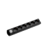 Bloc multipriza cu intrerupator 6P negru 16A, Panasonic