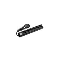 Prelungitor 1.5m 6P negru 16A, Panasonic