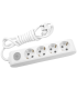 Prelungitor cu intrerupator 1.5m 4P alb 16A, Panasonic