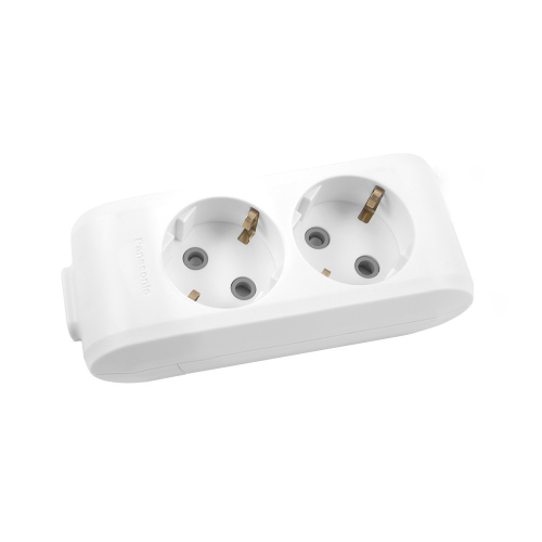 Bloc multipriza 2P alb 16A, Panasonic