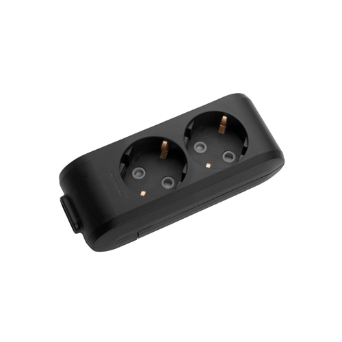 Bloc multipriza 2P negru 16A, Panasonic