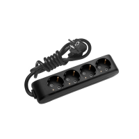 Prelungitor 1.5m 4P negru 16A, Panasonic