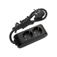 Prelungitor 1.5m 2P negru 16A, Panasonic