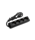 Prelungitor 1.5m 4P negru 16A, Panasonic