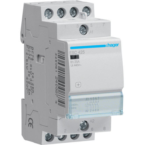Contactor 4ND 25A, Hager