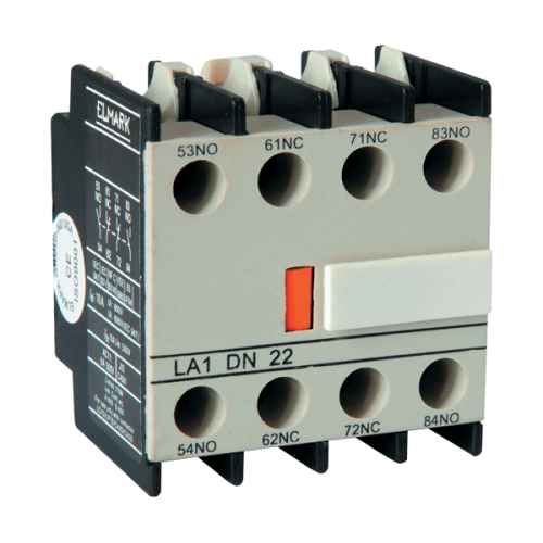 Bloc contact auxiliar 2NO LT1-D, Elmark
