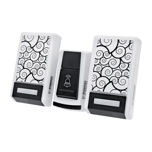 Sonerie wireless AC 2 receptoare/1 buton, Elmark