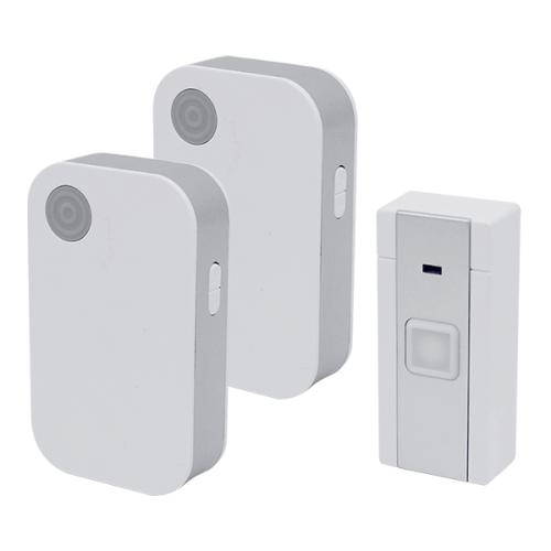 Sonerie wireless DC 2 receptoare/1 buton, Elmark