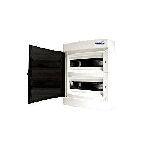 Tablou PT PVC transparent 2R/24M, Schrack