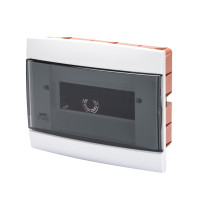 Tablou ST PVC transparent 1R/8M, Gewiss