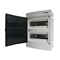 Tablou ST PVC transparent 2R/24M, Schrack
