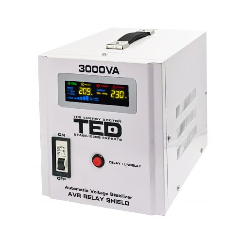 Stabilizator retea 3000VA AVR, TED