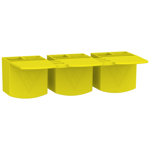 Set 12 capace Acti9 pentru dinti 1P+N si 3P+N, Schneider