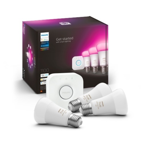 Starter kit Hue 3xE27 1100LM, Philips