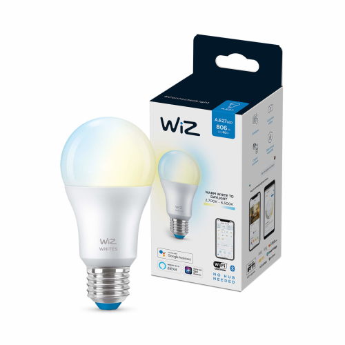 Bec Led smart E27 WiZ 806LM, Philips