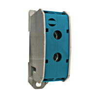 Clema Al-Cu 1P 50/35mm² albastru, Schrack