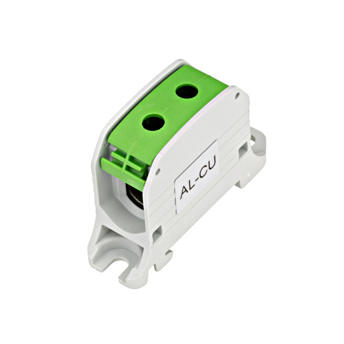 Clema Al-Cu 1P 50/35mm² verde, Schrack