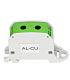 Clema Al-Cu 1P 50/35mm² verde, Schrack