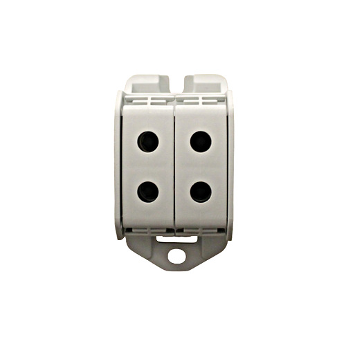 Clema dubla Al-Cu 1P 50/35mm² gri, Schrack