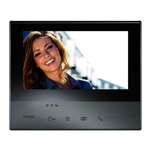 Videointerfon Classe 300 WI-Fi 7" negru, BTicino