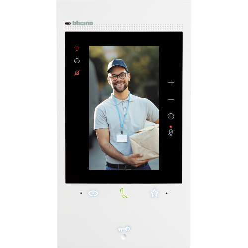 Videointerfon Classe 300EOS 5" negru, BTicino