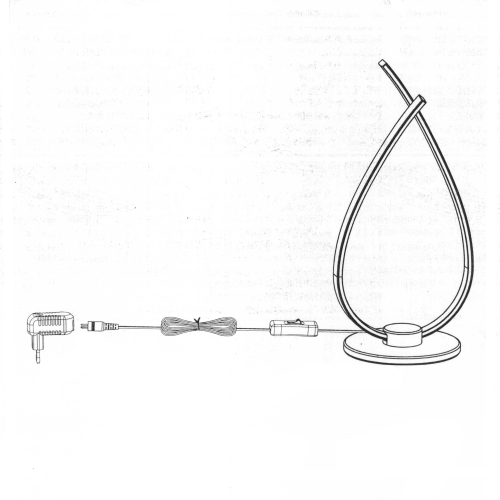 Veioza Roncade 8.8W alba, Eglo