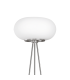 Lampa de podea Optica 2x60W alba, Eglo