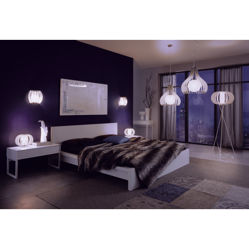 Aplica Stellato 2 de perete 60W alba, Eglo