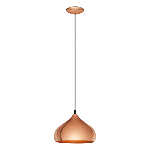 Lustra Hapton 60W cupru, Eglo