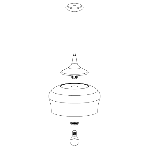 Lustra Obregon 60W crem, Eglo