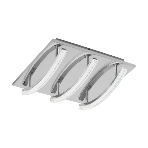 Plafoniera Pertini 3x4.2W crom, Eglo