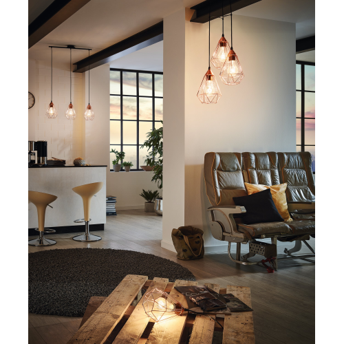 Veioza Tarbes 60W cupru, Eglo