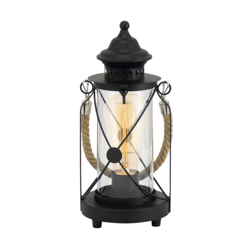 Veioza Bradford 60W negru, Eglo