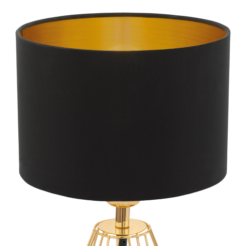 Veioza Carlton 2 60W neagra, Eglo