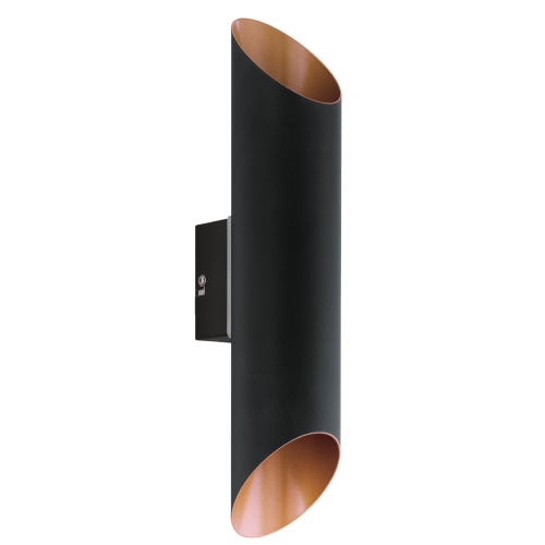 Aplica Agolada 2x3.7W neagra, Eglo
