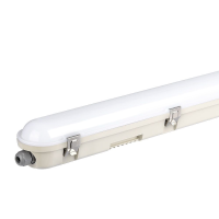 Tub LED rezistent la apa cu chit de emergenta 1200x78x72 36W 6500k, V-TAC