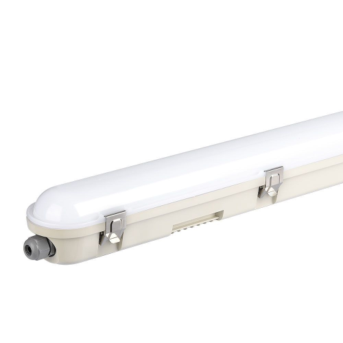Tub LED rezistent la apa + snezor milky cover 1200x78x72 36W 4000k, V-TAC