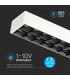 Lampa LED lineara suspendata 1179x64x35 60W 4000K alba, V-TAC
