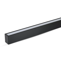 Lampa LED lineara suspendata 1194x35x67 40W 6400K neagra, V-TAC