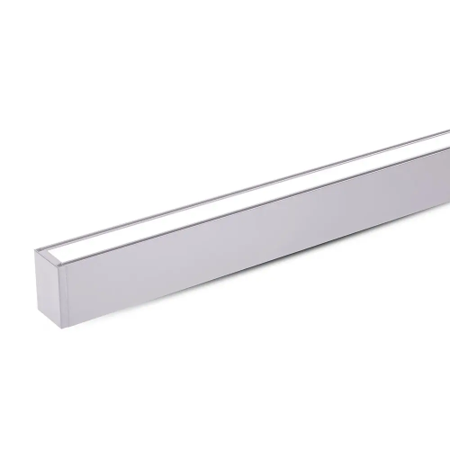Lampa LED lineara suspendata lumina sus/jos 1200x75x105 60W 4000K argintie, V-TAC